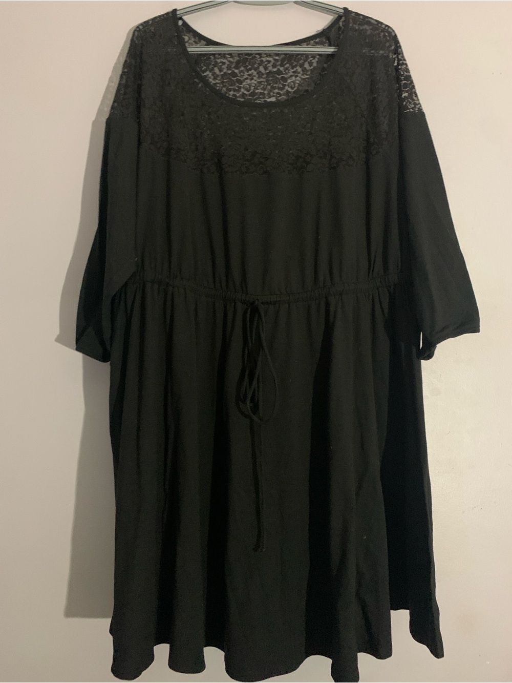 Torrid Size 3X Lace Black Midi Dress